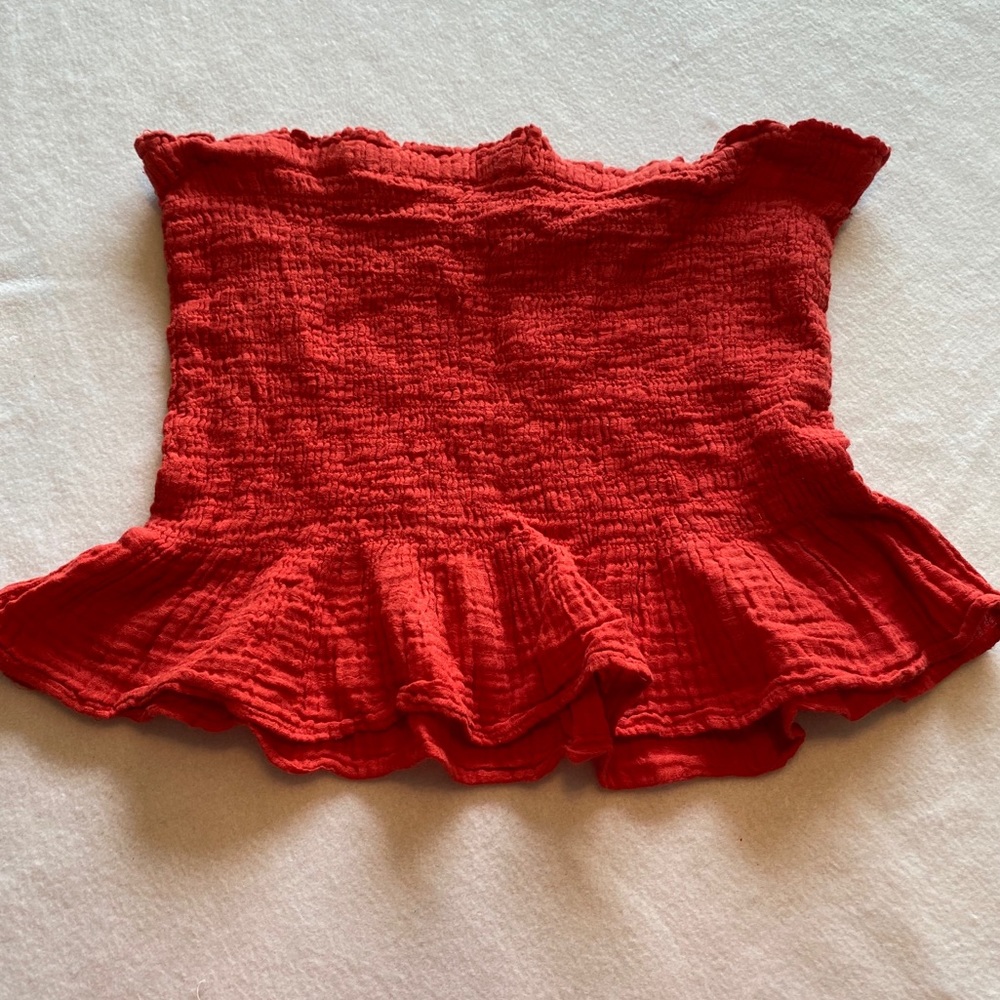 AE Red XL Tube Top